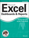 Excel dashboards and reports